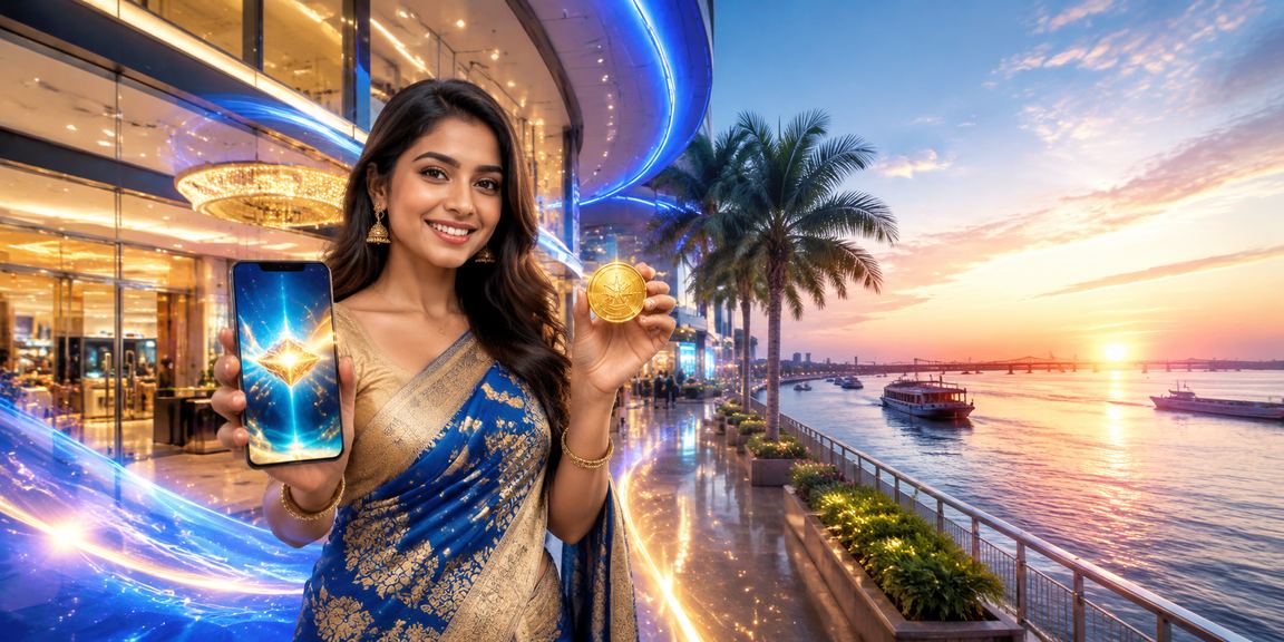 ময়মনসিংহে সমুদ্র সৈকতে মোবাইলে বেটিং পেমেন্ট করছেন একজন ব্যবহারকারী